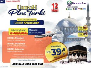 Umroh Plus Turki, Umrah 1447 H, Umrah 12 hari, Umrah  November 2025, Umrah 1447H, Umrah Reguler